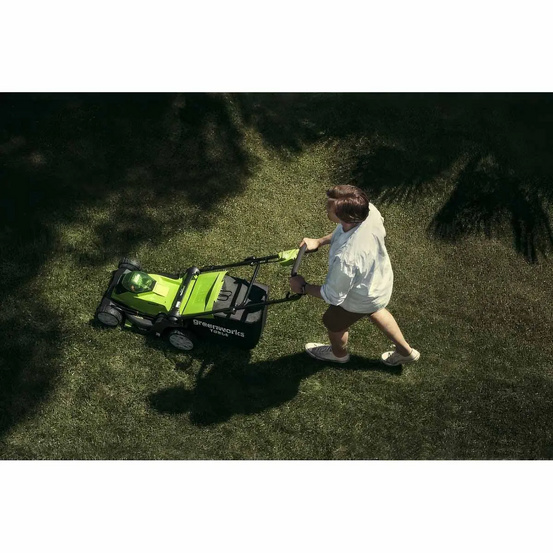 Аккумуляторная газонокосилка Greenworks G40LM41K5, 40V с АКБ 5 Ач + ЗУ