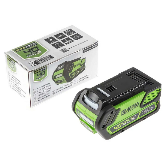Аккумуляторная газонокосилка Greenworks G40LM41K4, 40V с АКБ 4 Ач + ЗУ