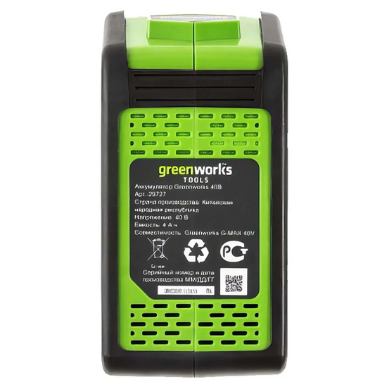 Аккумуляторная газонокосилка Greenworks G40LM41K4, 40V с АКБ 4 Ач + ЗУ