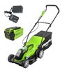 Аккумуляторная газонокосилка Greenworks G40LM35K2, 40V с АКБ 2 Ач + ЗУ 2А