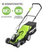 Аккумуляторная газонокосилка Greenworks G40LM35, 40V с АКБ 4 Ач USB + ЗУ 4А двойное