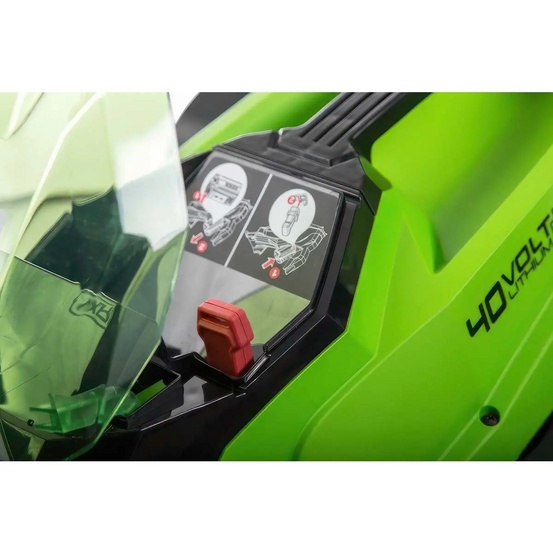 Аккумуляторная газонокосилка Greenworks G40LM35, 40V с АКБ 4 Ач USB + ЗУ 4А двойное