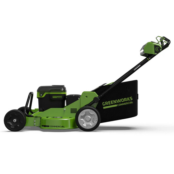 Аккумуляторная газонокосилка самоходная Greenworks GC82LM30 бесщеточная, 82V с АКБ 5 Ач + ЗУ 4А