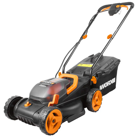 Газонокосилка аккумуляторная WORX WG779E.1 34см, 40V, 4Ач х2, ЗУ