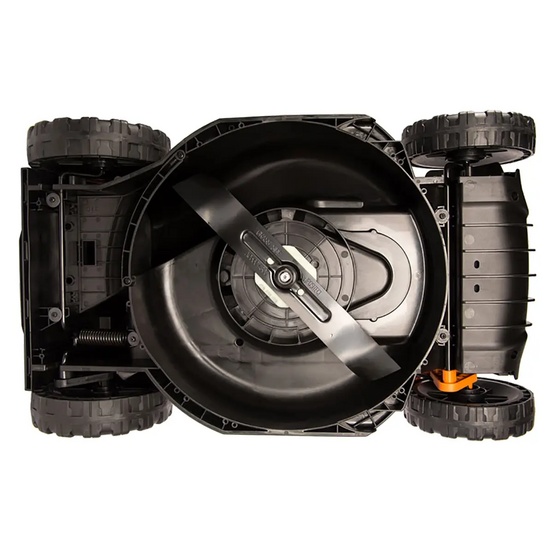 Газонокосилка аккумуляторная WORX WG779E 34см, 40V, 2,5Ач х2, ЗУ