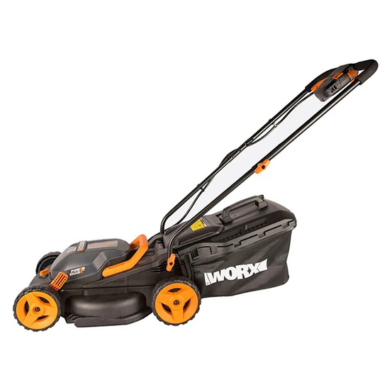 Газонокосилка аккумуляторная WORX WG779E 34см, 40V, 2,5Ач х2, ЗУ