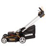 Газонокосилка аккумуляторная WORX WG749E 46см, 40V, 4Ач х2, ЗУ самоходная