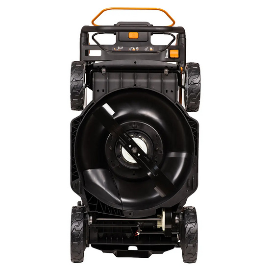 Газонокосилка аккумуляторная WORX WG749E 46см, 40V, 4Ач х2, ЗУ самоходная