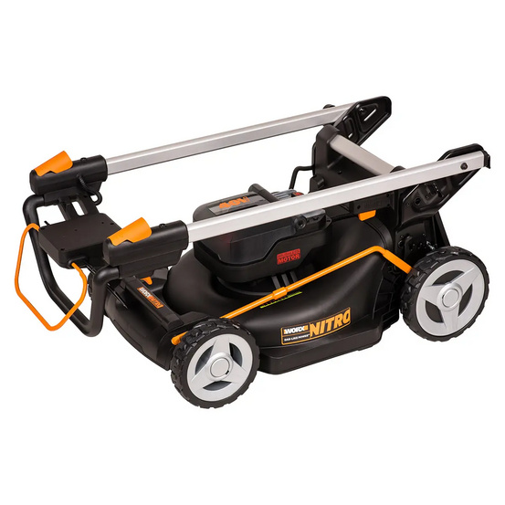 Газонокосилка аккумуляторная WORX WG749E 46см, 40V, 4Ач х2, ЗУ самоходная