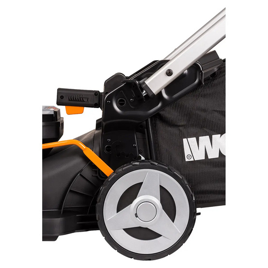 Газонокосилка аккумуляторная WORX WG748E 46 см, 40V, 4Ач х2, ЗУ