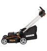 Газонокосилка аккумуляторная WORX WG748E 46 см, 40V, 4Ач х2, ЗУ