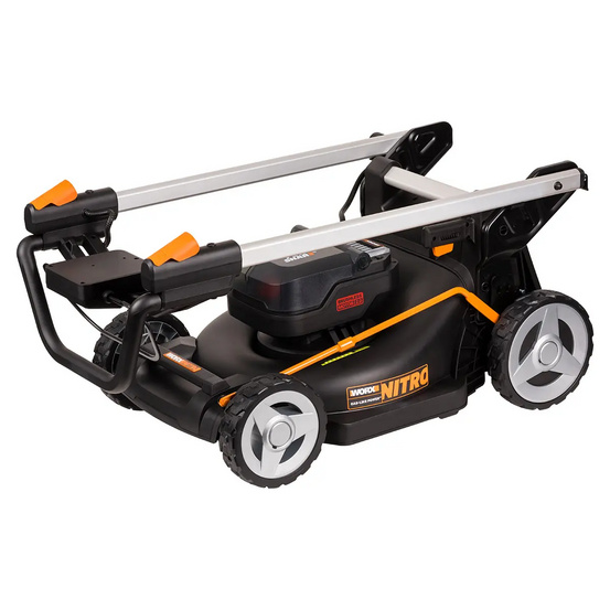 Газонокосилка аккумуляторная WORX WG748E 46 см, 40V, 4Ач х2, ЗУ