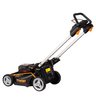 Газонокосилка аккумуляторная WORX WG748E 46 см, 40V, 4Ач х2, ЗУ