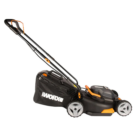 Газонокосилка аккумуляторная WORX WG743E 40см, 40V, 4Ач х2, ЗУ