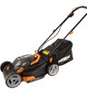 Газонокосилка аккумуляторная WORX WG743E 40см, 40V, 4Ач х2, ЗУ