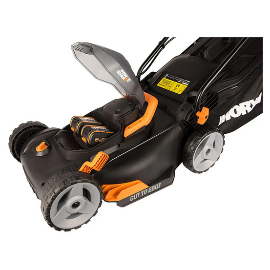 Газонокосилка аккумуляторная WORX WG743E 40см, 40V, 4Ач х2, ЗУ