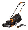 Аккумуляторная газонокосилка WORX WG730E 20V, 4Ач х 1, ЗУ
