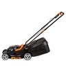 Аккумуляторная газонокосилка WORX WG730E 20V, 4Ач х 1, ЗУ