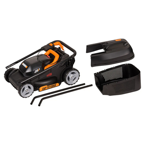 Аккумуляторная газонокосилка WORX WG730E 20V, 4Ач х 1, ЗУ