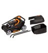 Аккумуляторная газонокосилка WORX WG730E 20V, 4Ач х 1, ЗУ
