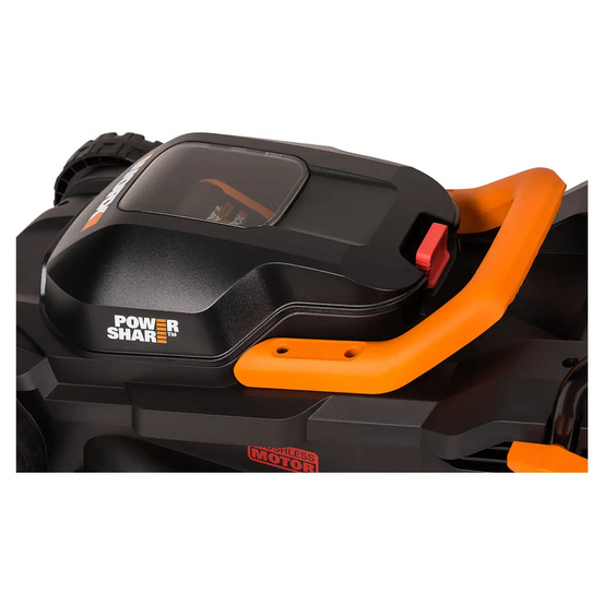 Аккумуляторная газонокосилка WORX WG730E 20V, 4Ач х 1, ЗУ