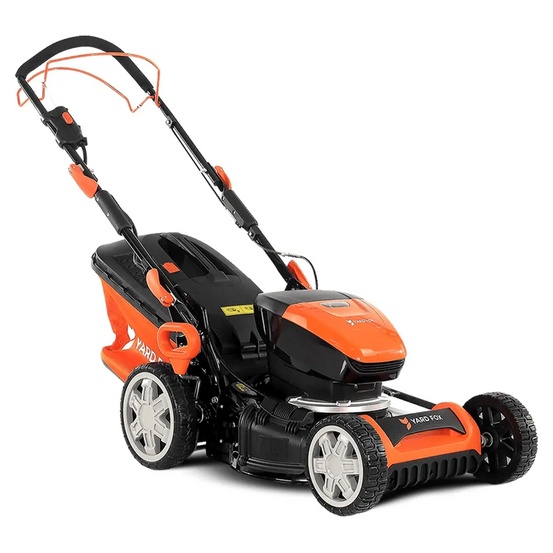 Аккумуляторная газонокосилка самоходная YARD FOX EL 4655 B SET 60V
