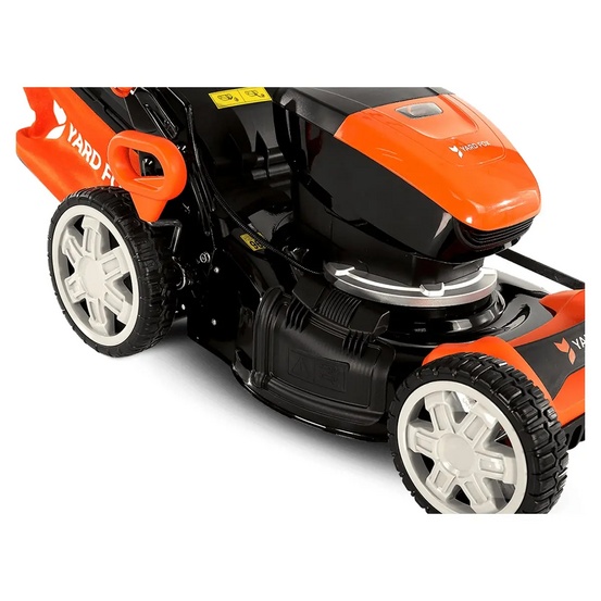 Аккумуляторная газонокосилка самоходная YARD FOX EL 4655 B SET 60V