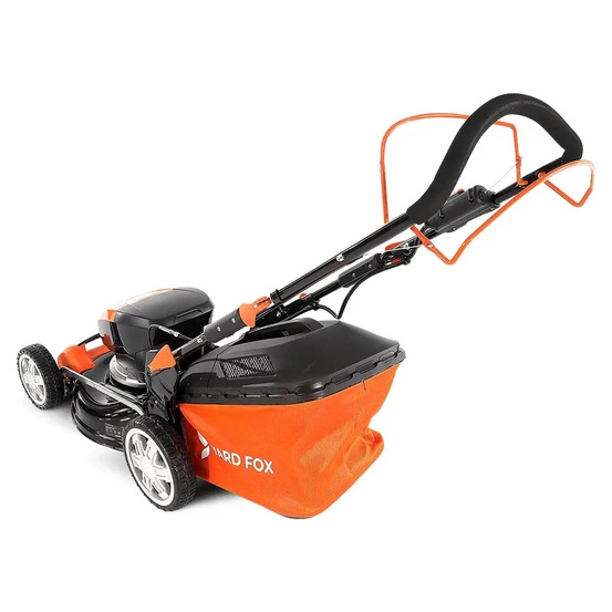 Аккумуляторная газонокосилка самоходная YARD FOX EL 4655 B SET 60V
