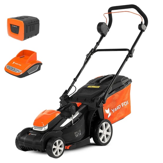 Аккумуляторная газонокосилка YARD FOX EL 3435 B SET 40V