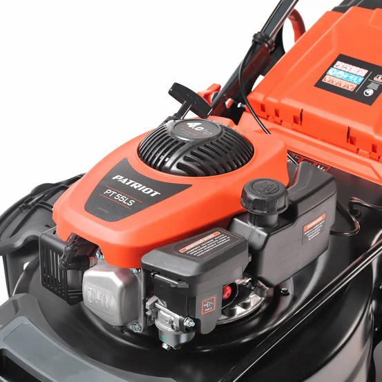 Бензиновая газонокосилка самоходная Patriot PT 55LS