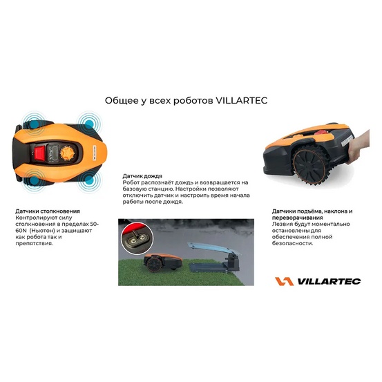 Робот газонокосилка Villartec MI602