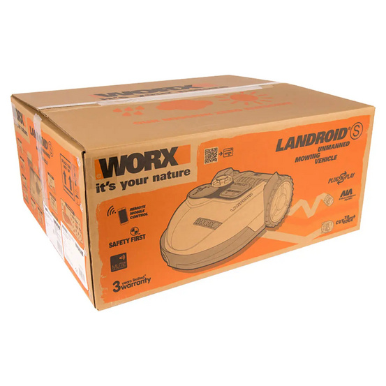 Робот газонокосилка Worx WR100SI Landroid S 390
