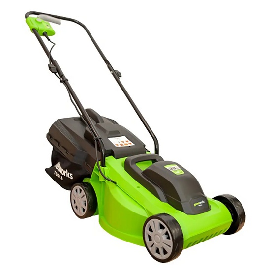 Электрическая газонокосилка Greenworks GLM1232