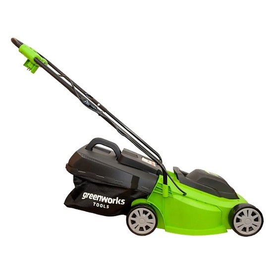 Электрическая газонокосилка Greenworks GLM1232