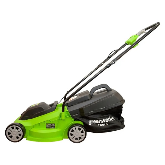Электрическая газонокосилка Greenworks GLM1232