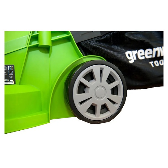 Электрическая газонокосилка Greenworks GLM1232