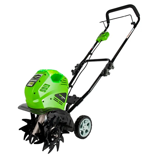 Культиватор аккумуляторный Greenworks G40TL 40V (20/25 см) без АКБ и ЗУ