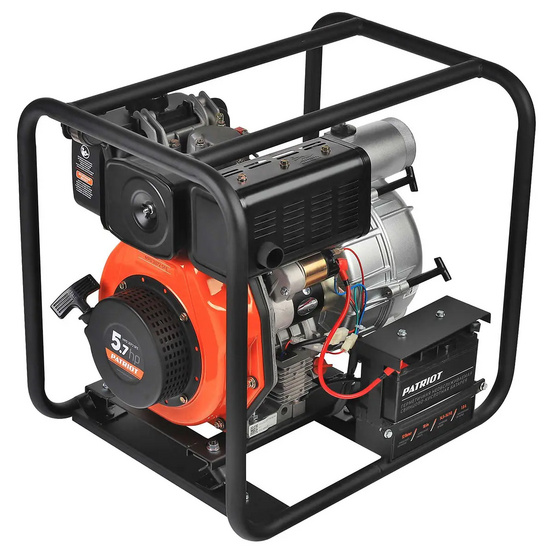 Мотопомпа дизельная Patriot MPD 3072 SFE