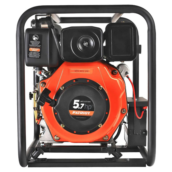 Мотопомпа дизельная Patriot MPD 3072 SFE