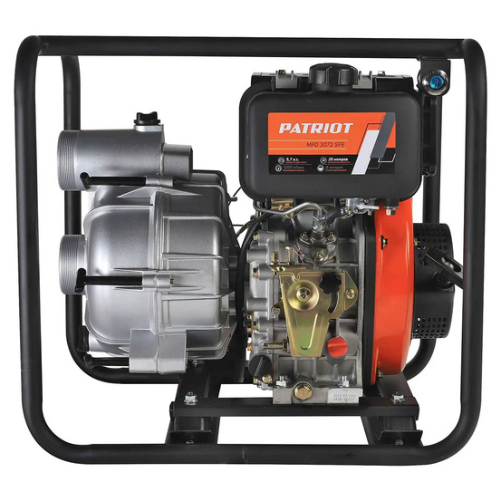 Мотопомпа дизельная Patriot MPD 3072 SFE