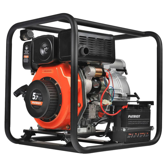 Мотопомпа дизельная Patriot MPD 3072 SFE