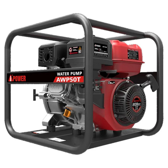 Бензиновая мотопомпа для грязной воды A-iPower AWP50T
