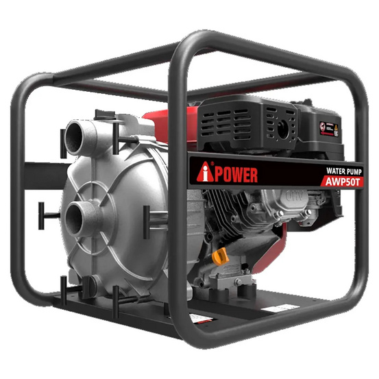 Бензиновая мотопомпа для грязной воды A-iPower AWP50T