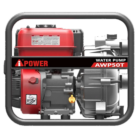 Бензиновая мотопомпа для грязной воды A-iPower AWP50T