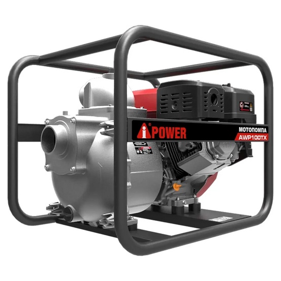 Бензиновая мотопомпа для сильнозагрязнённой воды A-iPower AWP100TX