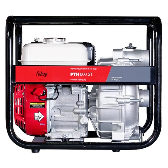 Бензиновая мотопомпа для чистой воды Fubag PTH 600 ST