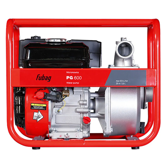 Бензиновая мотопомпа для чистой воды Fubag PG 600