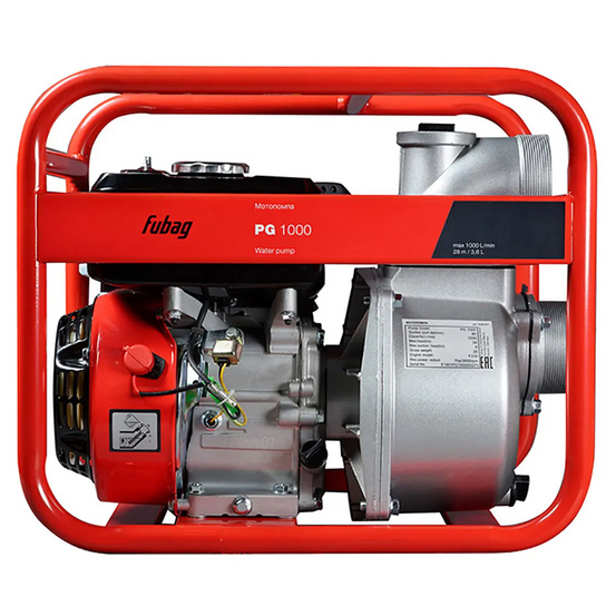 Бензиновая мотопомпа для чистой воды Fubag PG 1000 T