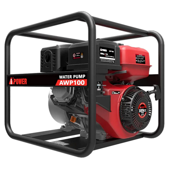 Бензиновая мотопомпа для чистой воды A-iPower AWP100