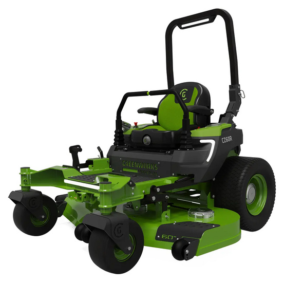 Райдер с нулевым радиусом разворота Greenworks ZTC152 82V (152 см) бесщеточный аккумуляторный с АКБ 24 кВтч, без ЗУ